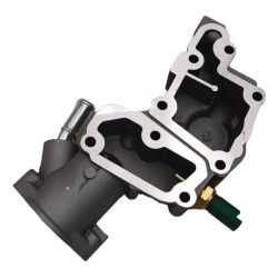 Carcaza Base Termostato Peugeot 206/207 Partner C3 1.4 Metal